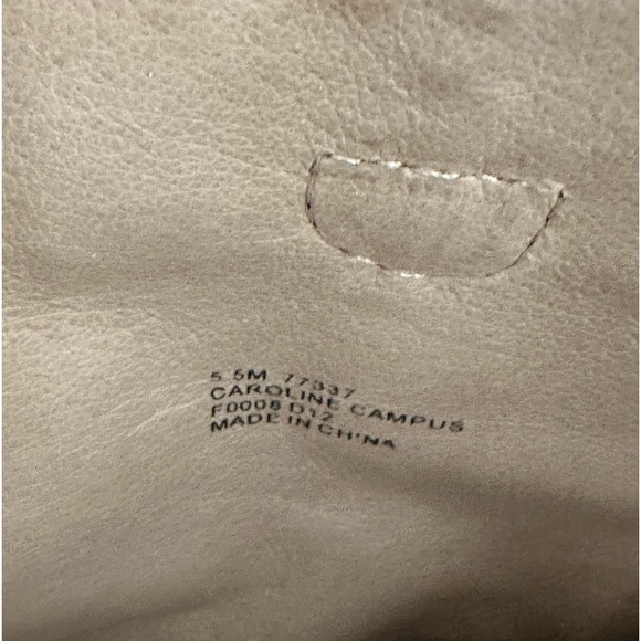 Frye Caroline Campus Wedge Boots, Navy - Picture 12 of 13